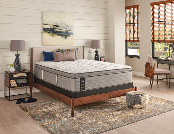 King sealy posturepedic response performance cooper mountain iv plush pillow top mattress hotsell