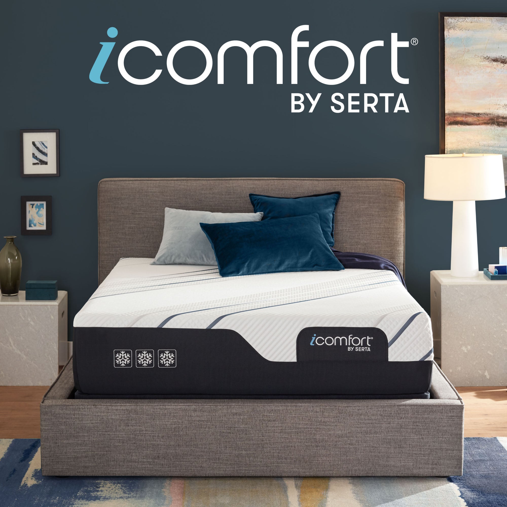 CLOSEOUT - 14 Serta iComfort CF4000 Plush Mattress